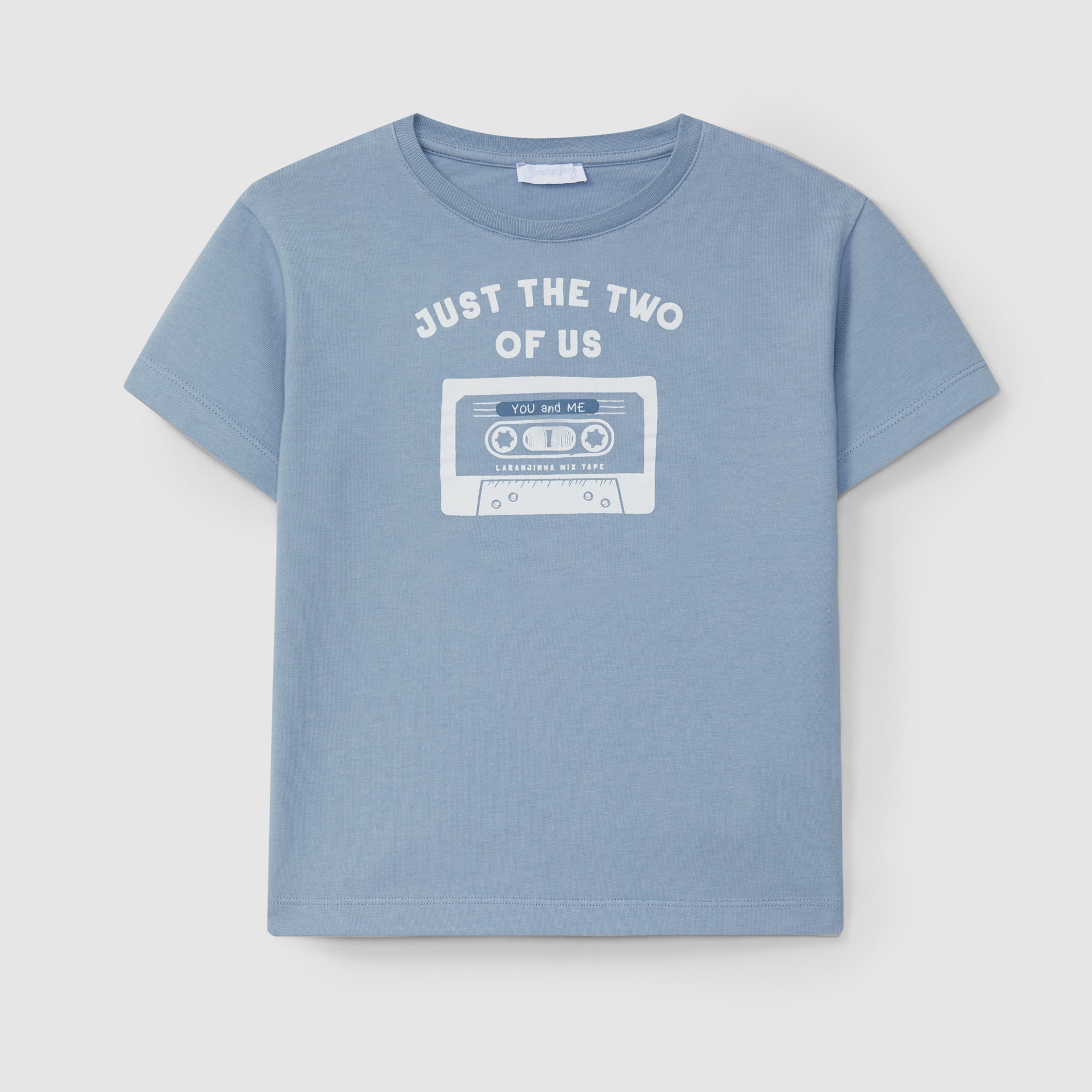 T-shirt "Just the two of us" - Laranjinha