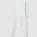 Babygrow algodão orgânico com detalhe de bordado - Laranjinha