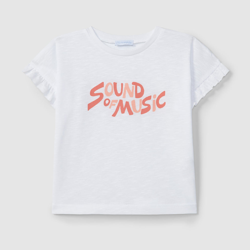 T-shirt "Sound of music" - Laranjinha