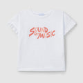 T-shirt "Sound of music" - Laranjinha