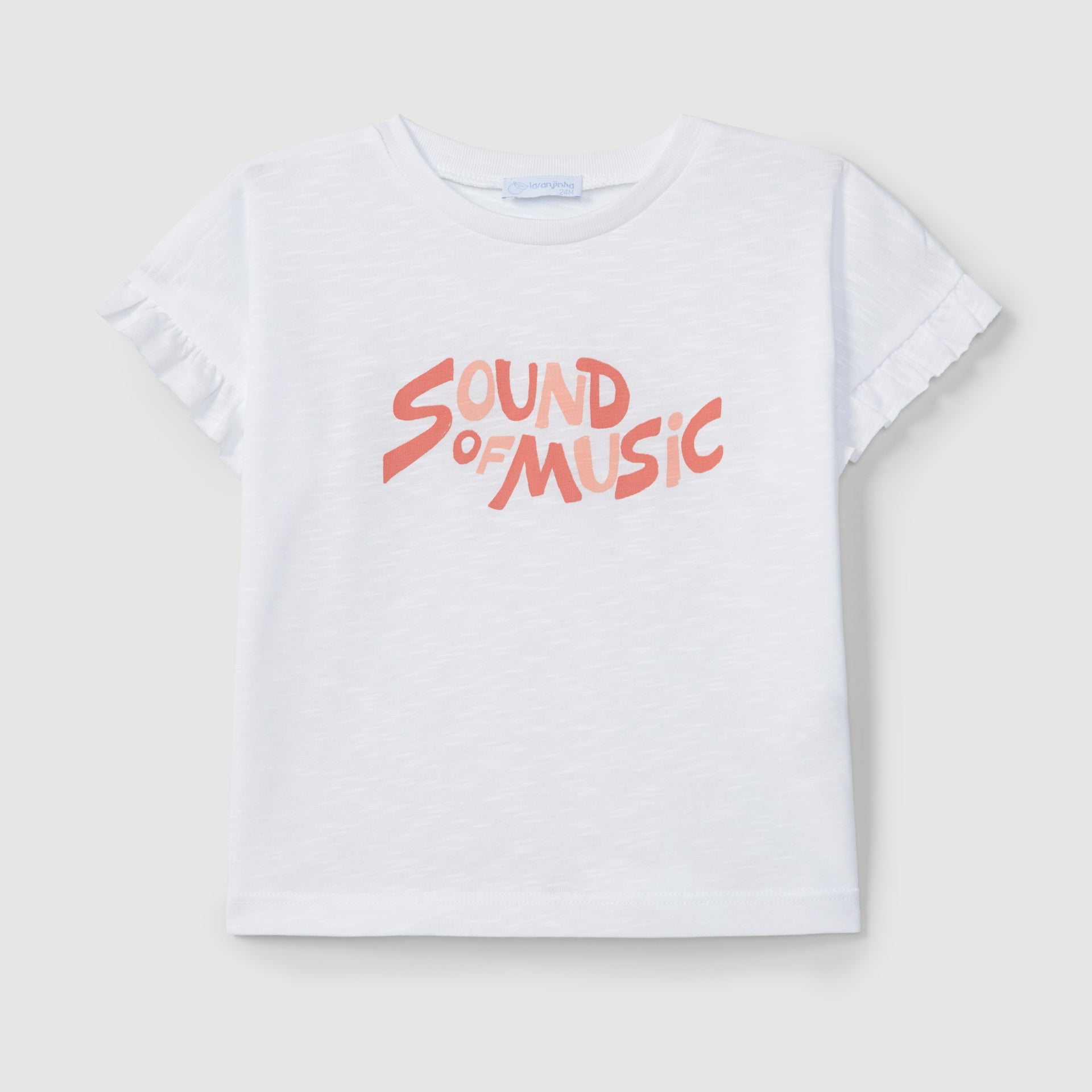 T-shirt "Sound of music" - Laranjinha