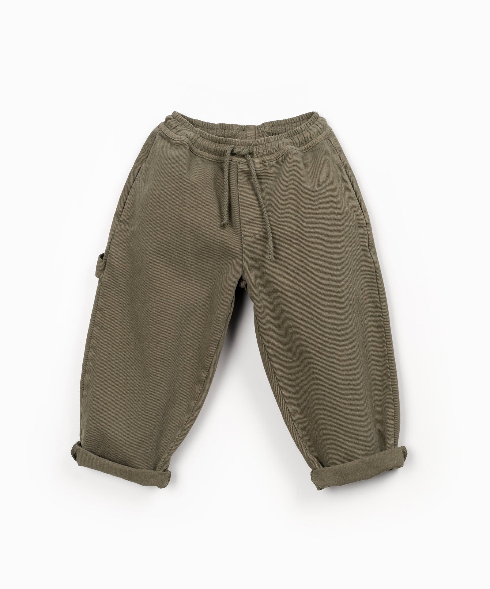 Calça de sarja com cinto ajustável - Play Up