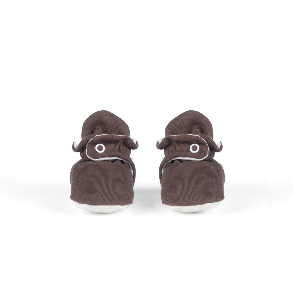Baby Booties Mid Season Collection - Chocolate Tiramisu