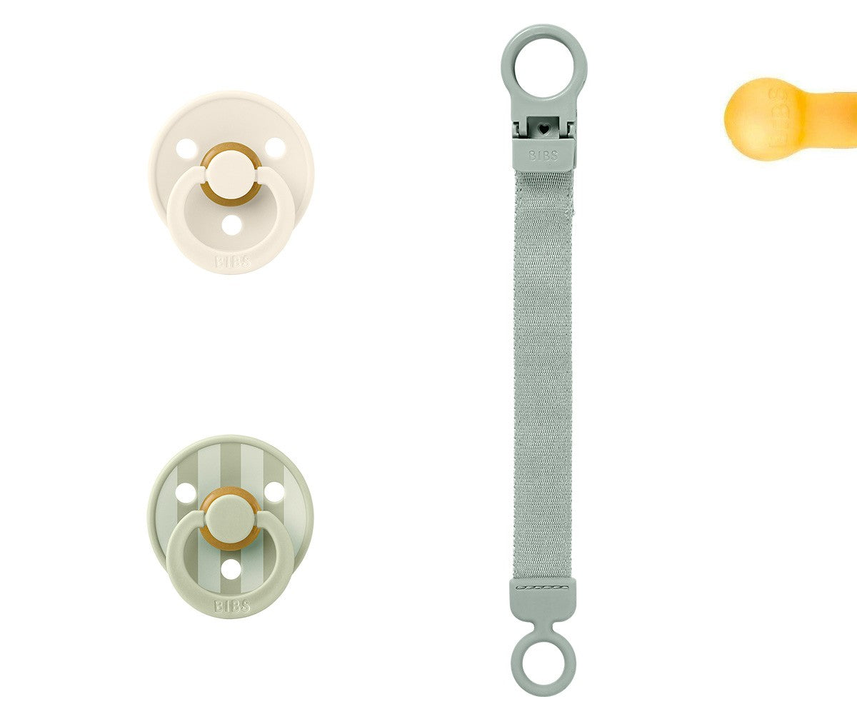 Conjunto de presente Chupeta + Porta-chupeta