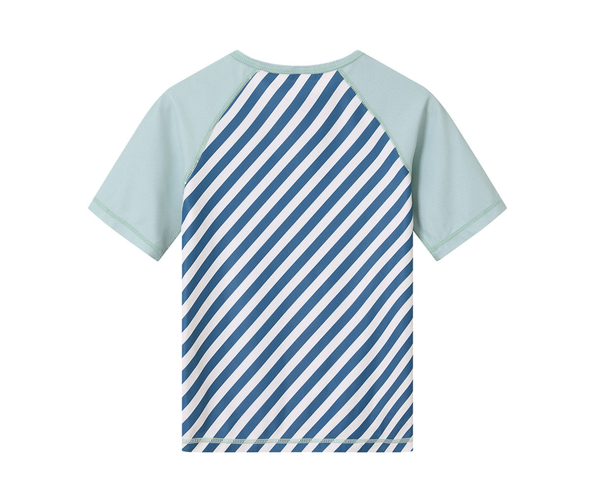 Camisola de proteção solar Stripes Blues & Beyond - Monnëka