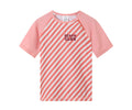 Camisola de proteção solar Stripes Bloom & Blush - Monnëka