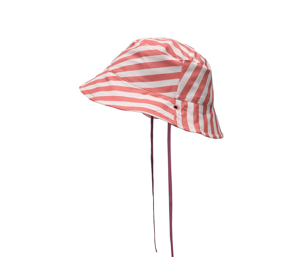 Chapéu reversível Stripes Bloom & Blush - Monnëka