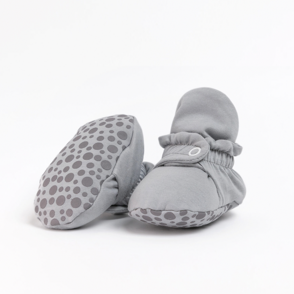 Baby Booties Fresh Collection - Silver Macaron