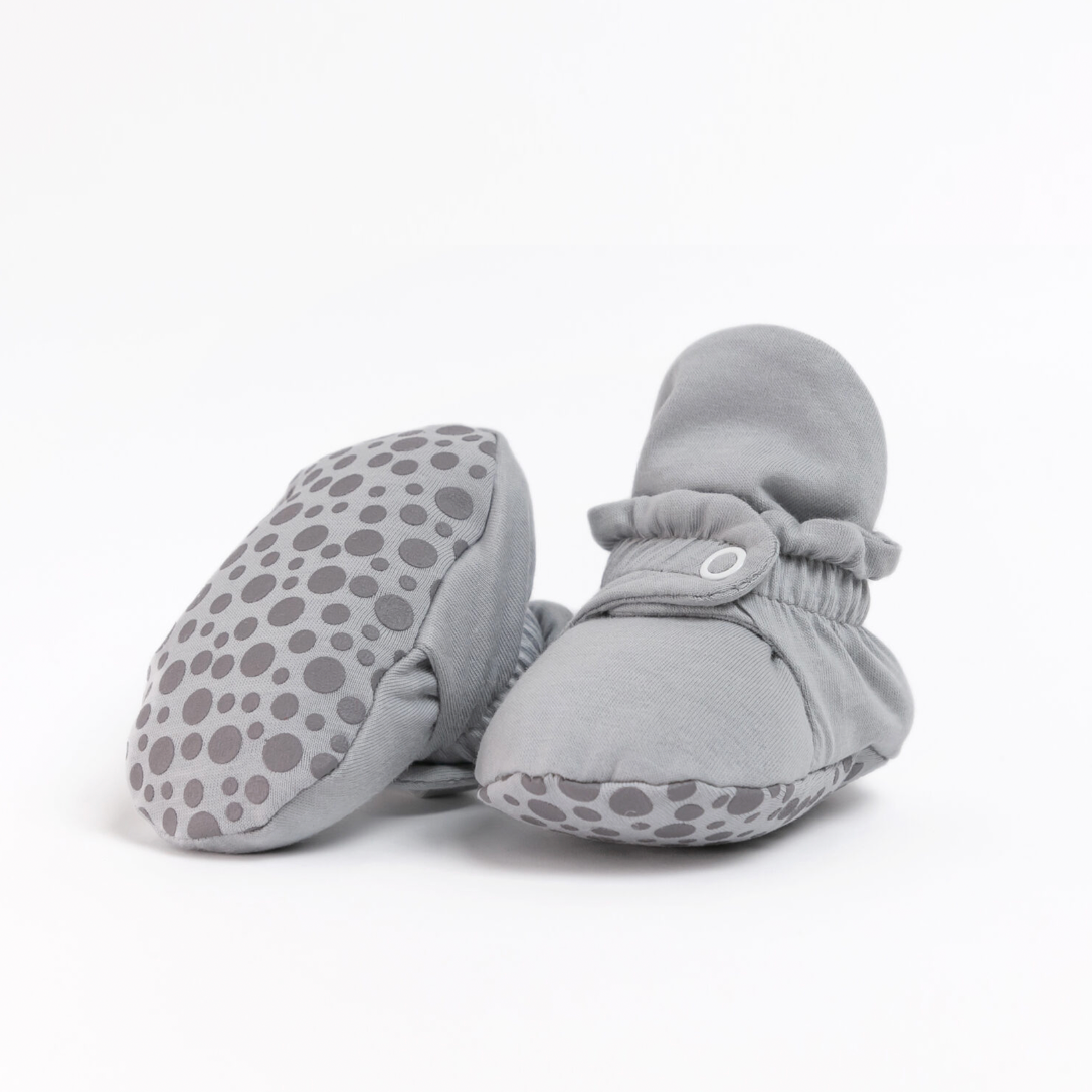 Baby Booties Fresh Collection - Silver Macaron