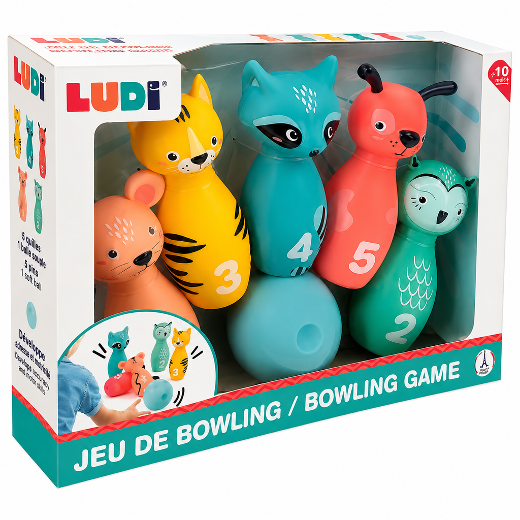 Jogo de Bowling Animais