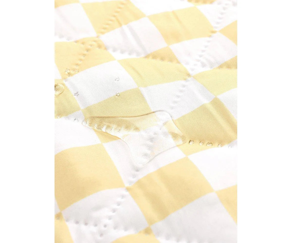 Manta Picnic Stripes Yellow Chest - Monnëka
