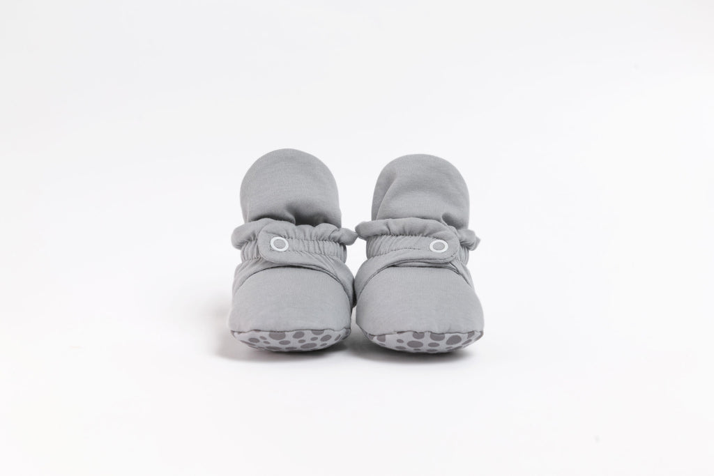 Baby Booties Fresh Collection - Silver Macaron