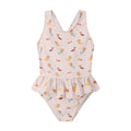Fato Cruzado com folhos Mermaid Cats - Monnëka